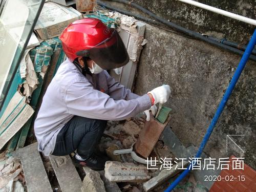 广东文康科技2月15日万宁病媒防制工作日志